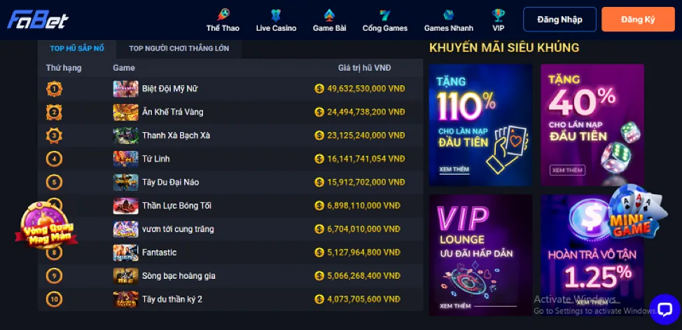 Cách chọn game nổ hũ dễ ăn